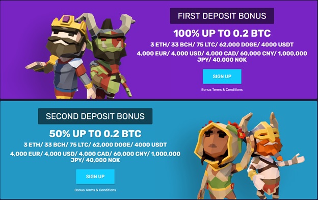 deposit bonuses