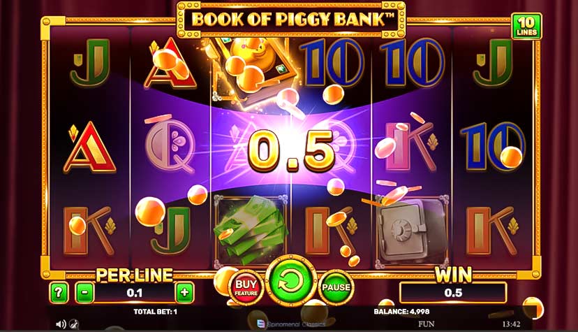 Slots - Book of Piggy Bank